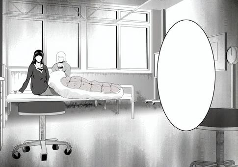 Cartoon illustrations (nursing room) Cartoon illustrations (nursing room)