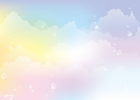 Seven-color empty background, A4 horizontal, Tufu pay Seven-color empty background, A4 horizontal, Tufu pay