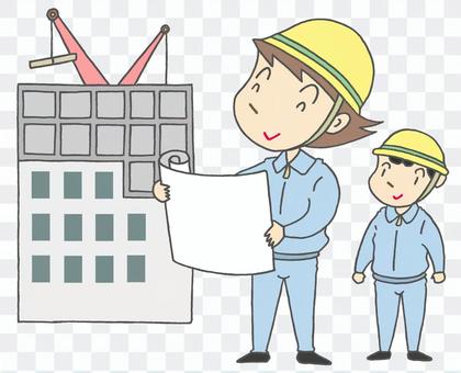女性建築士 2 海量向量圖免費下載 Illustac