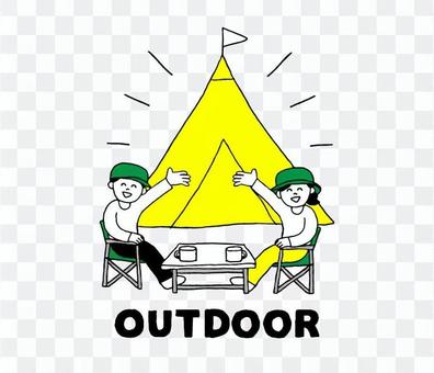 キャンプ場(シンプル) キャンプ場(シンプル)