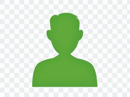 Person illustration icon Person illustration icon