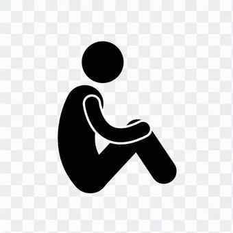 Pictogram (physical sitting) Pictogram (physical sitting)