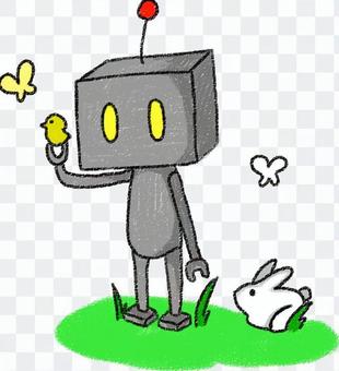 Peaceful world robot Peaceful world robot