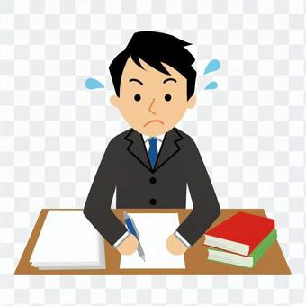 Busy businessman Busy businessman