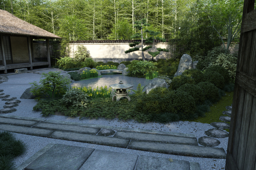 Japanese garden Japanese garden