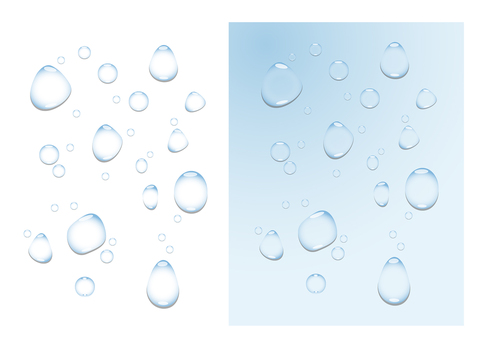 Water droplets Water droplets
