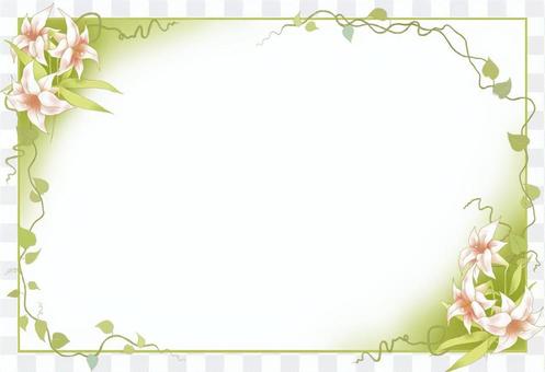 Lilies and vines frame 2 Lilies and vines frame 2