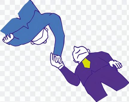 Businessman shaking hands Businessman shaking hands