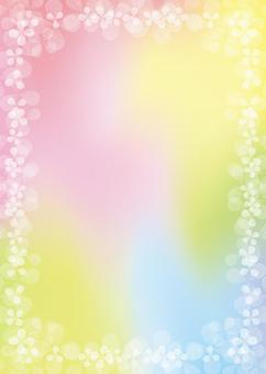 Clover background, A4 length, with feet Clover background, A4 length, with feet
