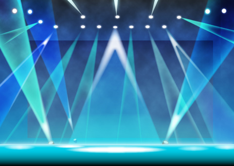 Live stage blue green 5 Live stage blue green 5