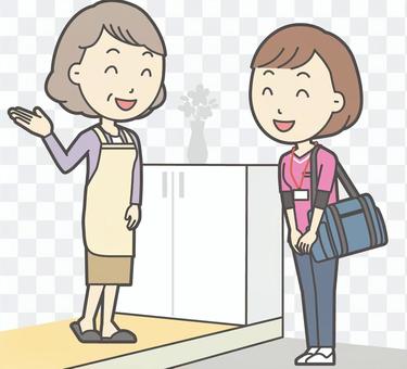 Home-visit nurse-008-set Home-visit nurse-008-set
