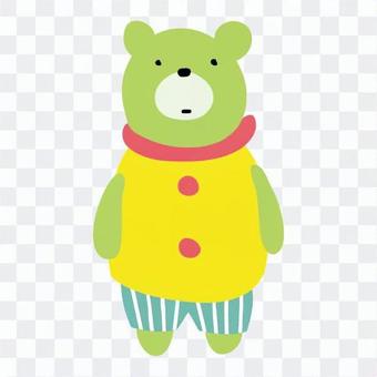 Bear in clothes Bear in clothes