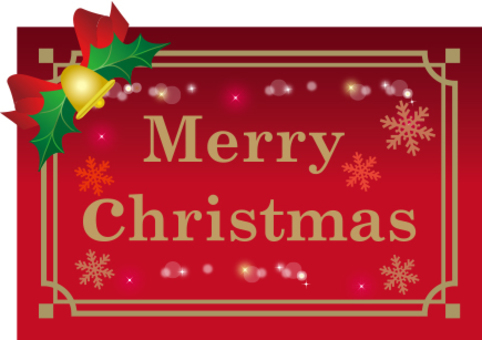 Merry Christmas letter card Merry Christmas letter card