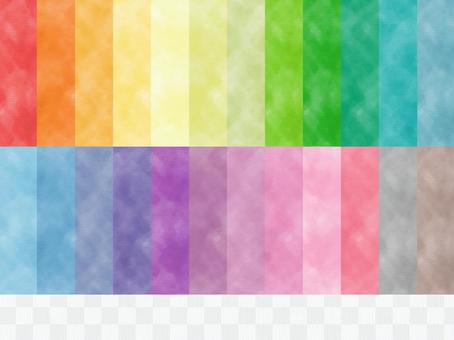 Watercolor style seamless pattern swatch set Watercolor style seamless pattern swatch set