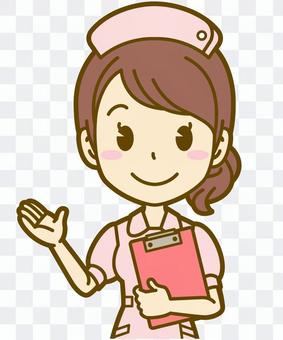 女性(看護師):C_案内01BS 女性(看護師):C_案内01BS