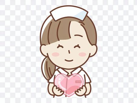 Nurse with a heart Nurse with a heart