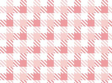 Shepard check ● Pink × Pink Shepard check ● Pink × Pink
