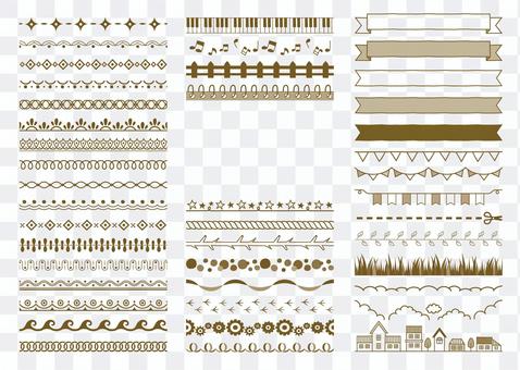 Pattern brush SET Pattern brush SET