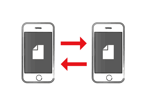 Mobile data sharing Mobile data sharing