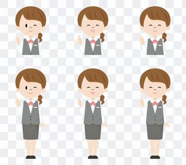 Female receptionist_good Female receptionist_good