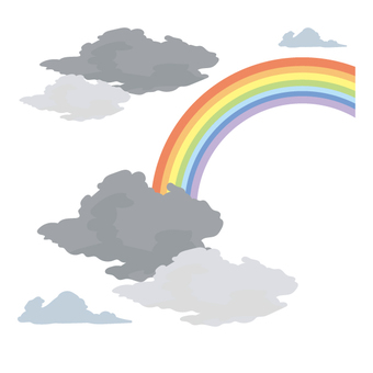 Rainbow after the rain Rainbow after the rain