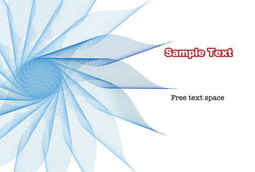 Frame material line art windmill blue Frame material line art windmill blue