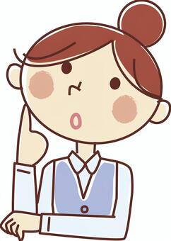 Female employee Female employee