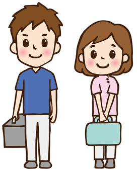 Home-visit medical doctors and nurses 01 Home-visit medical doctors and nurses 01