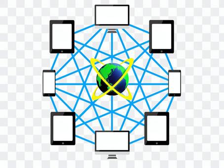 Network communication image Network communication image