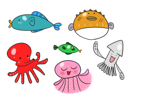 Fish illustration Fish illustration