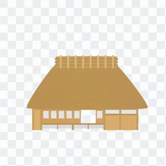 Straw climbing roof Straw climbing roof