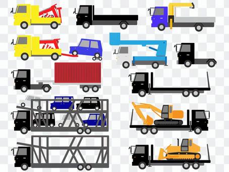Working car (truck) Material set 1 Working car (truck) Material set 1