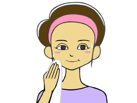 Skin care_face wash_finished_towel wipe Skin care_face wash_finished_towel wipe
