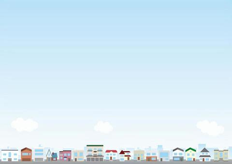 Cityscape Background Series Residential Area 1 Cityscape Background Series Residential Area 1