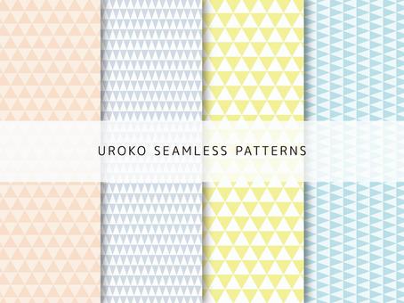 Pattern set of scale pattern Pattern set of scale pattern