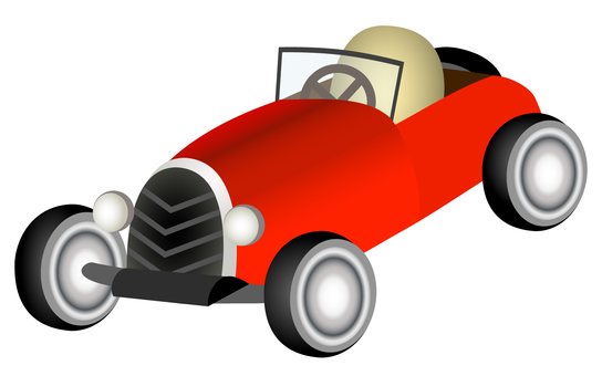 Classic car illustration Classic car illustration