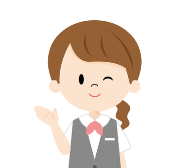 Female receptionist_guidance Female receptionist_guidance