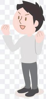 Fist, male, fight, motivated Fist, male, fight, motivated