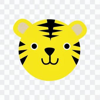 Tiger's face Tiger's face