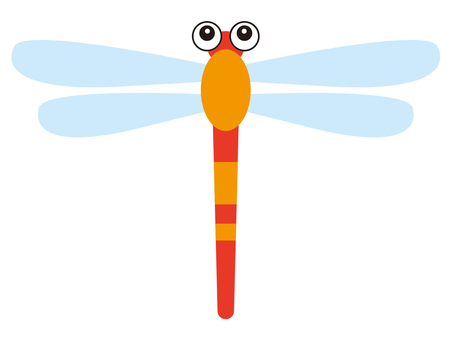 Red dragonfly Red dragonfly