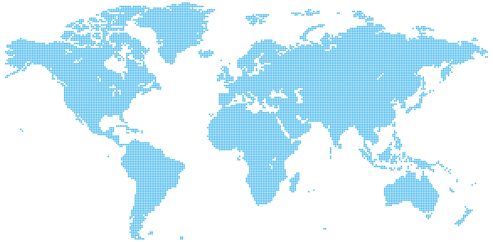 World map_dot_Africa center World map_dot_Africa center