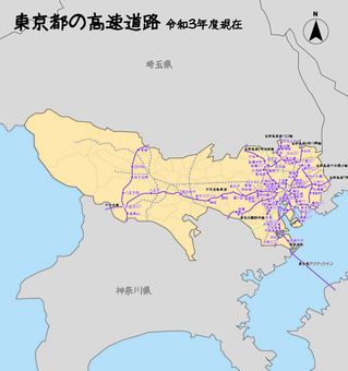 Tokyo Tokyo Expressway Road Tokyo Tokyo Expressway Road