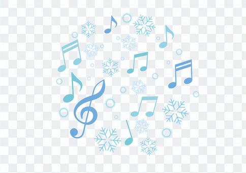 Decoration material 075 Music icon Decoration material 075 Music icon