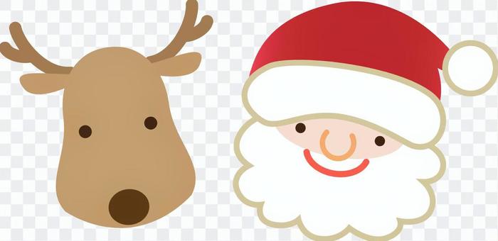 Santa Claus and reindeer Santa Claus and reindeer