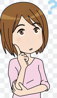 Young lady 01_ Question Young lady 01_ Question