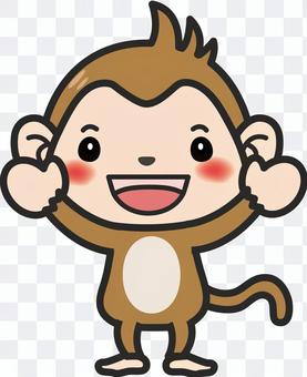 Monkey's illustration B Monkey's illustration B