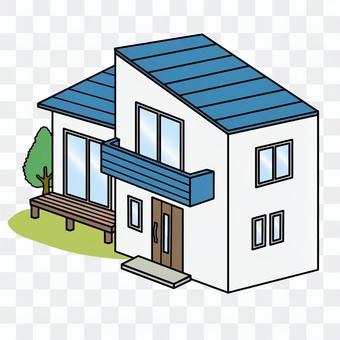 Detached house Newly built house Roof outer wall Secondhand housing Detached house Newly built house Roof outer wall Secondhand housing