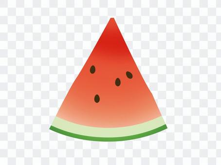 Triangular watermelon Triangular watermelon