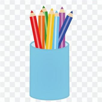 Stationery (color pencil and pen stand) Stationery (color pencil and pen stand)