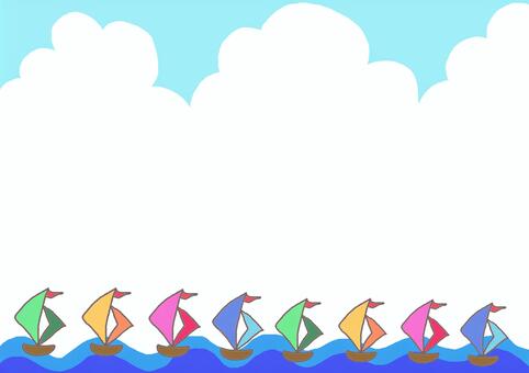 No memo paper line of yacht No memo paper line of yacht
